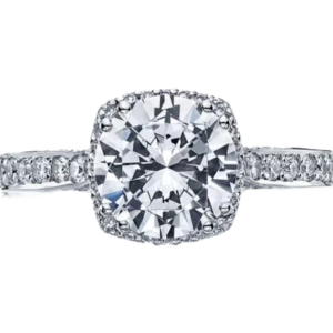 Pavé Set Engagement Rings