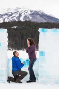 An Icy Wonderland Proposal